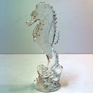 Waterford Crystal 7 1/2” Seahorse Figurine Cape Collection